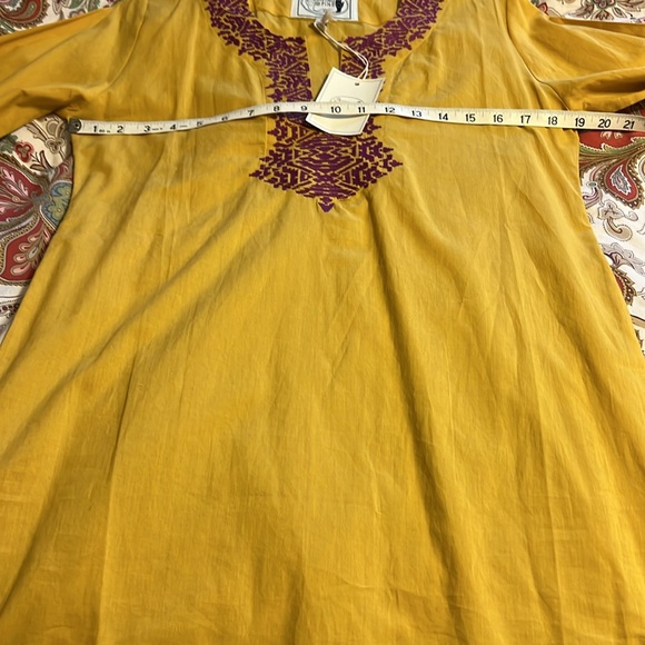 🆕 IRVING & FINE Tunic Top Blouse Or Coverup - Picture 9 of 11